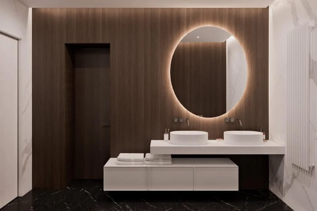 Built In Bathroom Vanity