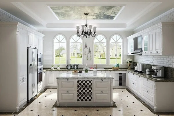 Solid Wood Kitchen Cabinets