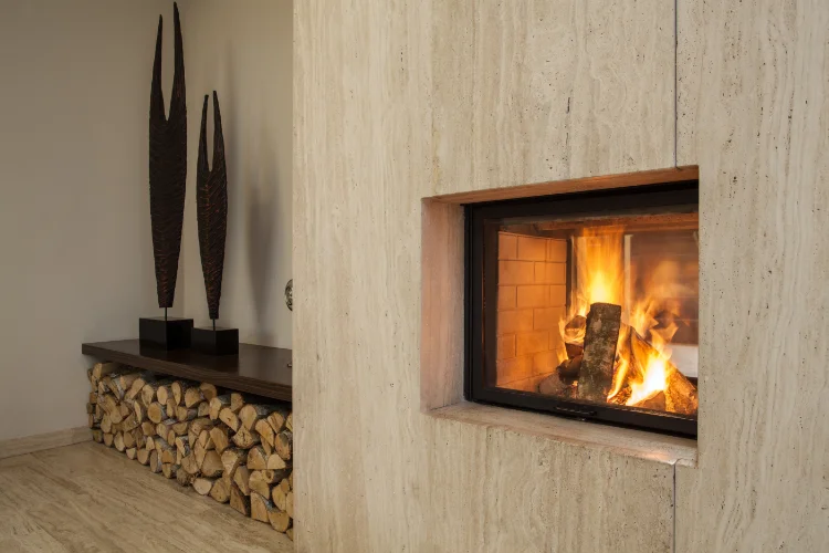 Travertine-stone