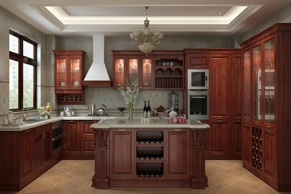 Walnut Kitchen Cabinets